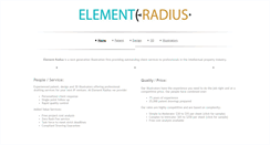 Desktop Screenshot of elementradius.com